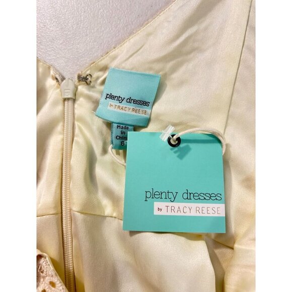 Plenty by Tracey Reese Santi Ivory Dress size 6 - Picture 6 of 8